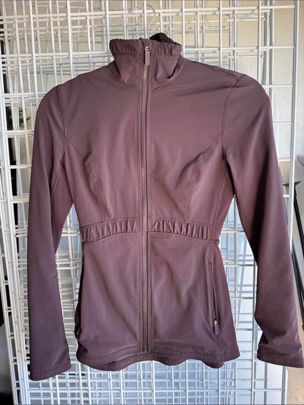 lululemon athletica Full-Zip Utility Jacket in Dusty Plum